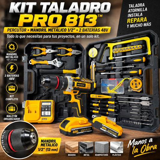 KIT TALADRO PRO 813™